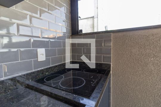 Detalhe da cozinha de apartamento para alugar com 1 quarto, 52m² em Vila Gomes Cardim, São Paulo