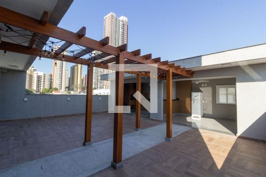 Área comum - Churrasqueira de apartamento para alugar com 1 quarto, 52m² em Vila Gomes Cardim, São Paulo