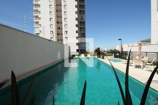 Área comum - Piscina de apartamento para alugar com 2 quartos, 42m² em Jardim Monte Alegre, Taboão da Serra