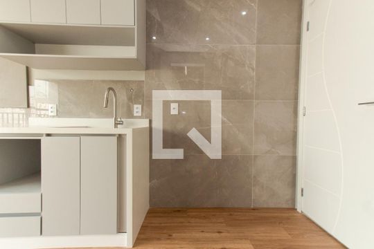 Cozinha de kitnet/studio à venda com 1 quarto, 27m² em Tucuruvi, São Paulo