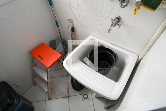 Área de Serviço de apartamento para alugar com 2 quartos, 48m² em Água Funda, São Paulo
