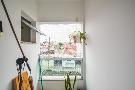 Sacada de casa à venda com 3 quartos, 110m² em Vila Marina, Santo André