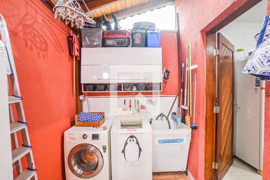 Área de Serviço de casa à venda com 3 quartos, 110m² em Vila Marina, Santo André