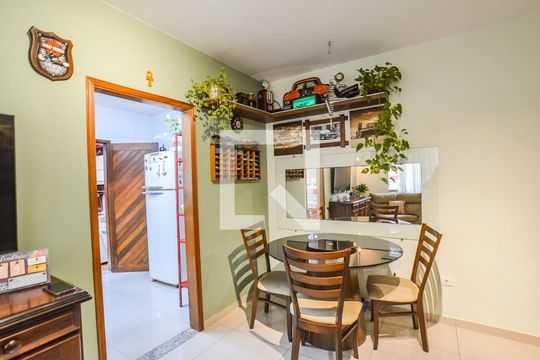 Sala de casa à venda com 3 quartos, 110m² em Vila Marina, Santo André