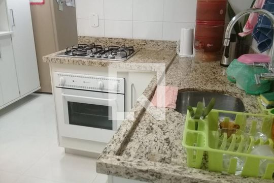 Cozinha de apartamento à venda com 2 quartos, 71m² em Vila Gomes Cardim, São Paulo
