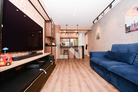 Sala de apartamento para alugar com 3 quartos, 94m² em Centro, São Bernardo do Campo