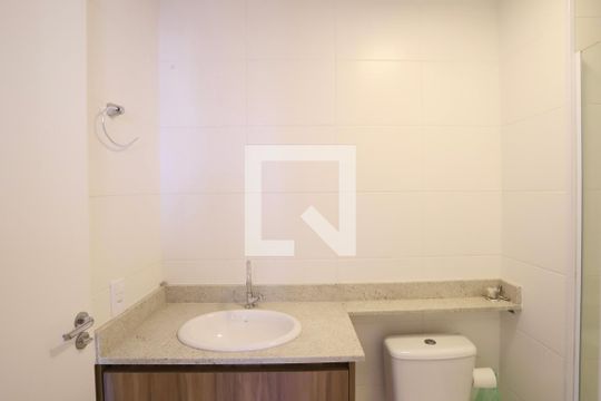 Banheiro de apartamento para alugar com 1 quarto, 36m² em Alto da Mooca, São Paulo