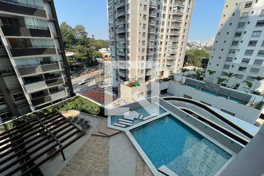 Vista de kitnet/studio para alugar com 1 quarto, 25m² em Butantã, São Paulo