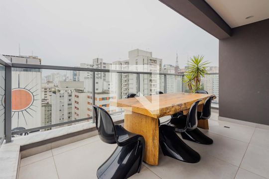 Churrasqueira de apartamento à venda com 1 quarto, 29m² em Jardim Paulista, São Paulo