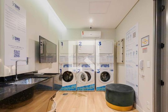 Lavanderia de apartamento à venda com 1 quarto, 29m² em Jardim Paulista, São Paulo