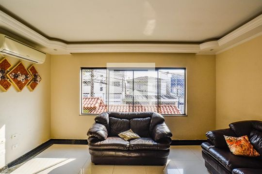 Sala de casa à venda com 3 quartos, 202m² em Vila Alzira, Santo André