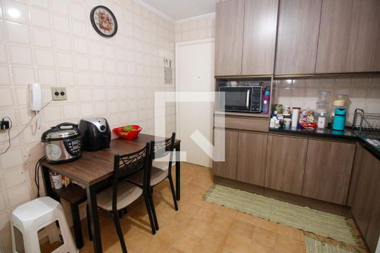 Cozinha de apartamento à venda com 2 quartos, 59m² em Jardim Vilas Boas, São Paulo