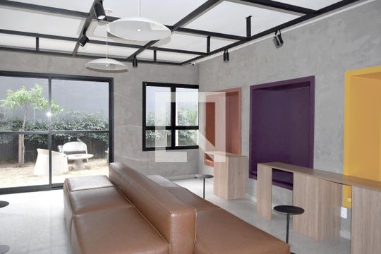 Área comum de apartamento para alugar com 1 quarto, 29m² em Pinheiros, São Paulo