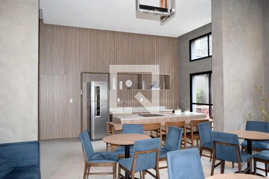 Área comum de apartamento para alugar com 1 quarto, 29m² em Pinheiros, São Paulo