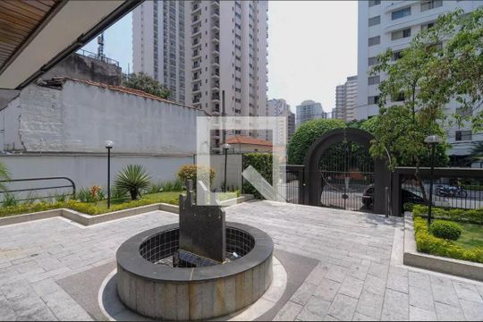 Área comum de apartamento para alugar com 1 quarto, 44m² em Indianópolis, São Paulo