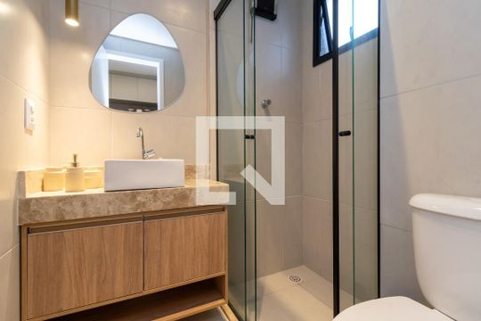 Banheiro de apartamento à venda com 1 quarto, 24m² em Jardim Sao Paulo(zona Norte), São Paulo