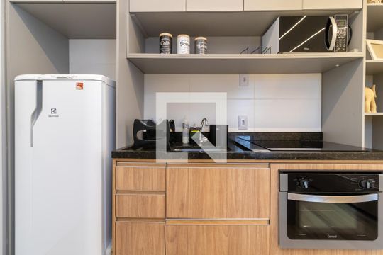 Cozinha de apartamento à venda com 1 quarto, 24m² em Jardim Sao Paulo(zona Norte), São Paulo