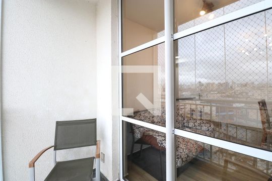 Varanda de apartamento para alugar com 2 quartos, 57m² em Bom Retiro, São Paulo