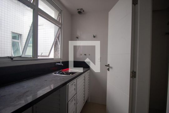Cozinha e Área de Serviço de apartamento à venda com 4 quartos, 348m² em Recreio dos Bandeirantes, Rio de Janeiro