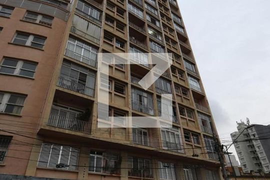 Fachada do Prédio de kitnet/studio à venda com 1 quarto, 35m² em Centro Histórico de São Paulo, São Paulo