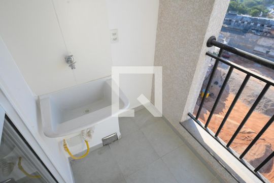 Varanda/Área de Serviço de apartamento para alugar com 2 quartos, 37m² em Vila Moinho Velho, São Paulo
