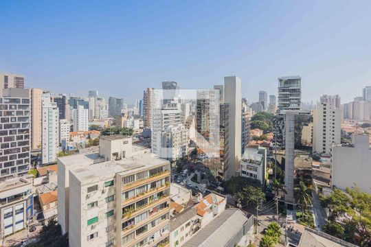 Vista de kitnet/studio à venda com 1 quarto, 30m² em Pinheiros, São Paulo