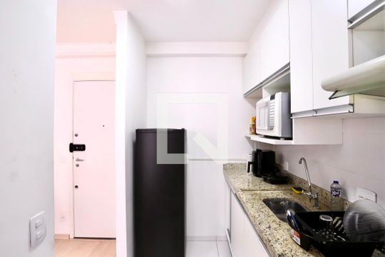 Cozinha de apartamento à venda com 2 quartos, 38m² em Brás, São Paulo