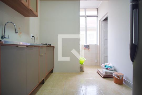 Cozinha de apartamento à venda com 2 quartos, 62m² em Cristo Redentor, Porto Alegre