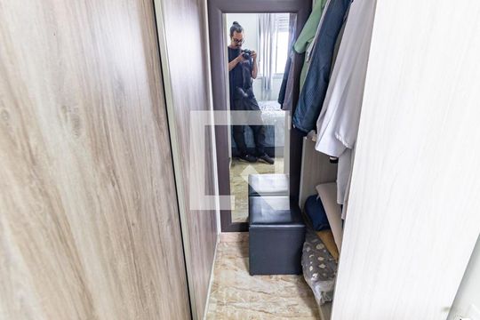 Quarto 1 - Closet de apartamento para alugar com 2 quartos, 41m² em Belenzinho, São Paulo