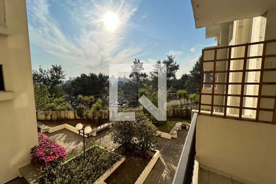 Varanda da Sala de apartamento para alugar com 2 quartos, 58m² em Alto de Pinheiros, São Paulo