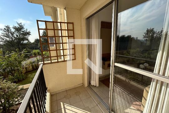 Varanda da Sala de apartamento para alugar com 2 quartos, 58m² em Alto de Pinheiros, São Paulo