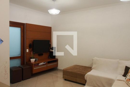 Sala de casa para alugar com 3 quartos, 120m² em Jardim Pacaembu, Jundiaí