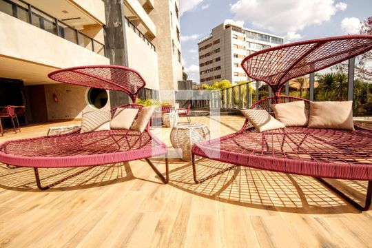 Área comum - Piscina de apartamento à venda com 4 quartos, 225m² em Santa Lúcia, Belo Horizonte
