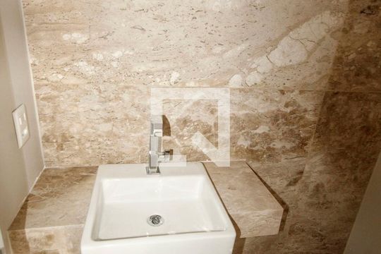 lavabo de apartamento à venda com 4 quartos, 225m² em Santa Lúcia, Belo Horizonte