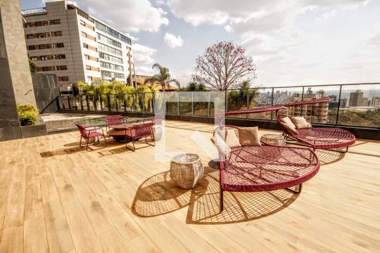 Área comum - Piscina de apartamento à venda com 4 quartos, 225m² em Santa Lúcia, Belo Horizonte