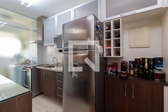 Cozinha de apartamento à venda com 2 quartos, 57m² em Santana, São Paulo