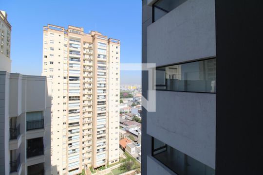 Studio - Varanda de kitnet/studio para alugar com 1 quarto, 25m² em Santana, São Paulo