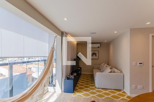 Sala de apartamento à venda com 1 quarto, 50m² em Vila Mariana, São Paulo