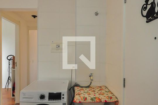 Área de Serviço de apartamento para alugar com 2 quartos, 32m² em Cidade Auxiliadora, São Paulo