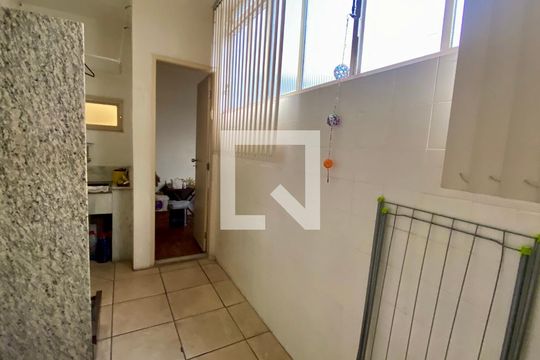 Área de Serviço de apartamento à venda com 3 quartos, 152m² em Santa Lúcia, Belo Horizonte