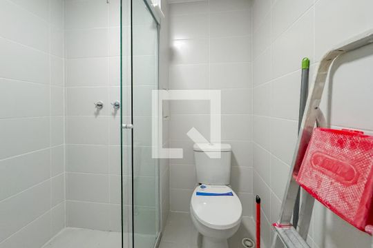 Banheiro de kitnet/studio à venda com 1 quarto, 19m² em Ipiranga, São Paulo
