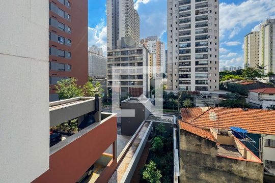 Vista da Janela de kitnet/studio à venda com 1 quarto, 19m² em Ipiranga, São Paulo