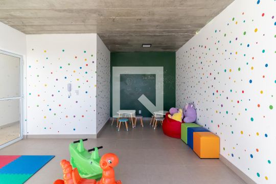 Cobertura - Brinquedoteca de apartamento para alugar com 1 quarto, 35m² em Chora Menino, São Paulo