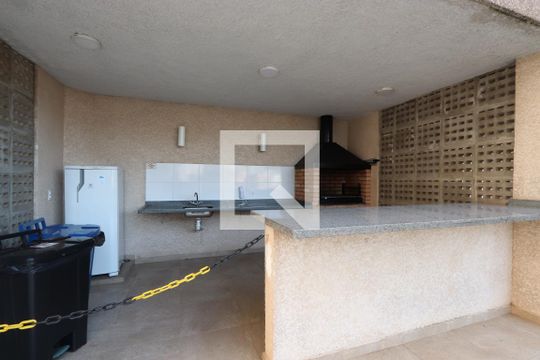 Área comum - Churrasqueira de apartamento para alugar com 2 quartos, 35m² em Cidade Satélite Santa Bárbara, São Paulo