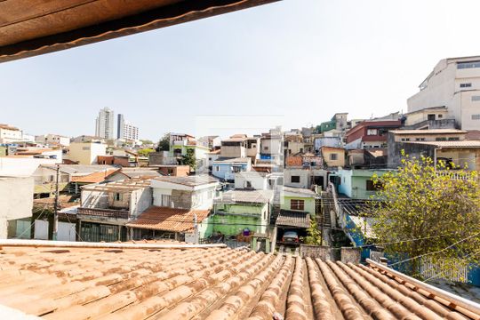 Vista da Área gourmet de casa à venda com 3 quartos, 250m² em Vila Curuçá, Santo André