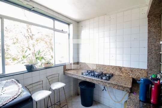Área de Serviço de apartamento à venda com 3 quartos, 91m² em Brasiléia, Betim