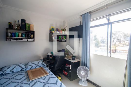 Quarto 01 de apartamento à venda com 3 quartos, 91m² em Brasiléia, Betim