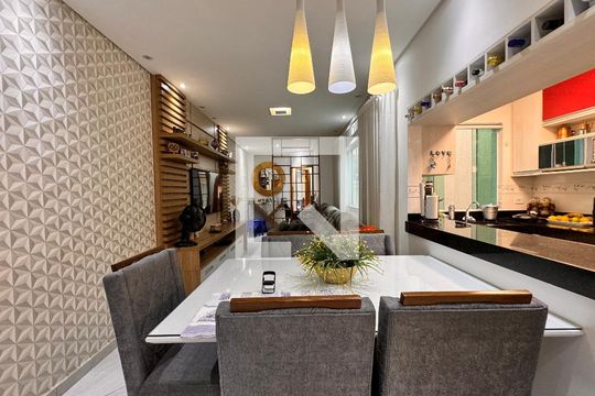 Sala de apartamento à venda com 2 quartos, 120m² em Vila Camilópolis, Santo André