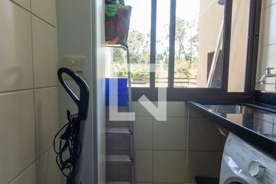 Área de Serviço de apartamento para alugar com 1 quarto, 65m² em Paraíso do Morumbi, São Paulo