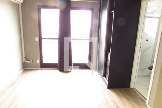 Sala/Cozinha de apartamento para alugar com 1 quarto, 24m² em Jardim Panorama, São Paulo